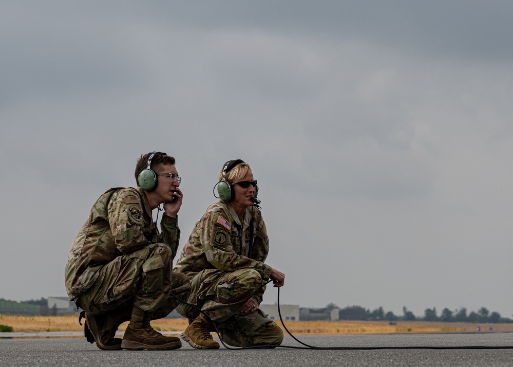 Colorado Adjutant General Visits Troops at Air Defender 2023