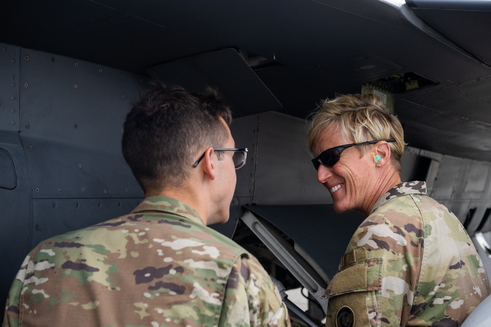 Colorado Adjutant General Visits Troops at Air Defender 2023