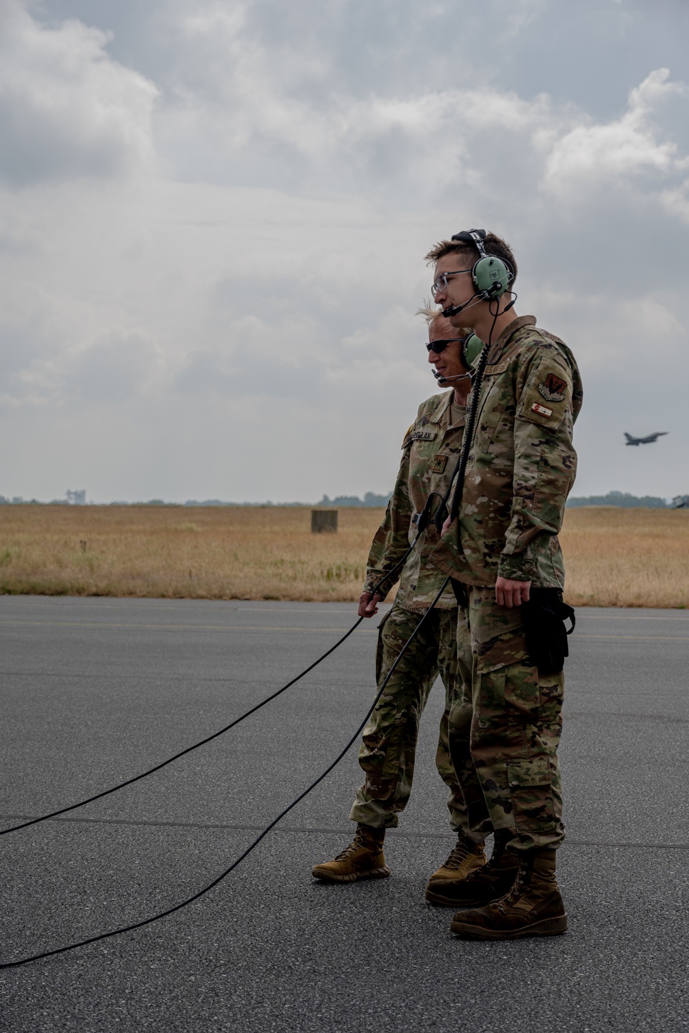 Colorado Adjutant General Visits Troops at Air Defender 2023