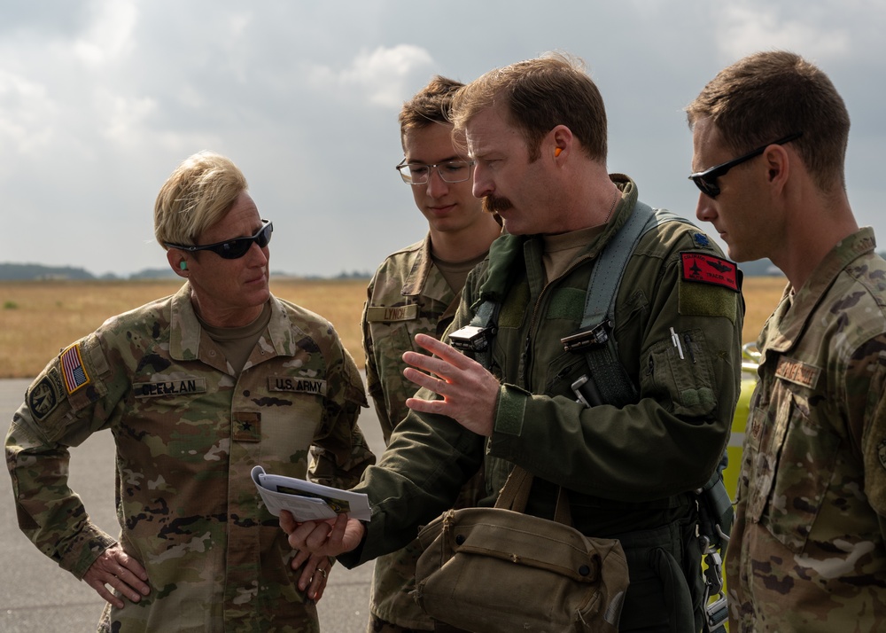 Colorado Adjutant General Visits Troops at Air Defender 2023