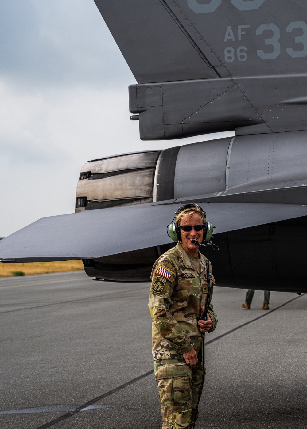 Colorado Adjutant General Visits Troops at Air Defender 2023