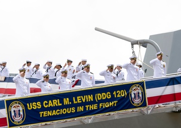 USS Carl M. Levin begins Fourth Fleet transit