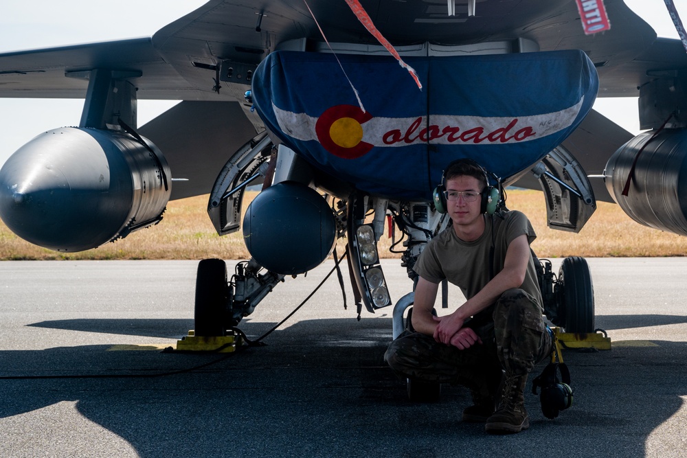 140WG fighter jets return home after successful NATO exercise - Air Defender 2023