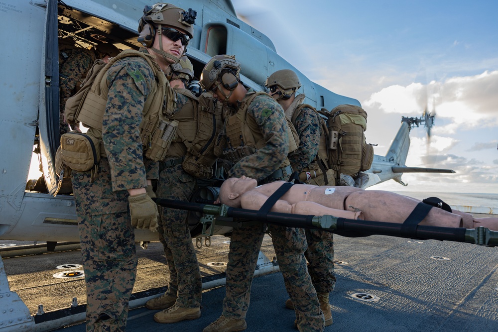 Medical Training Aboard the USS Greenbay