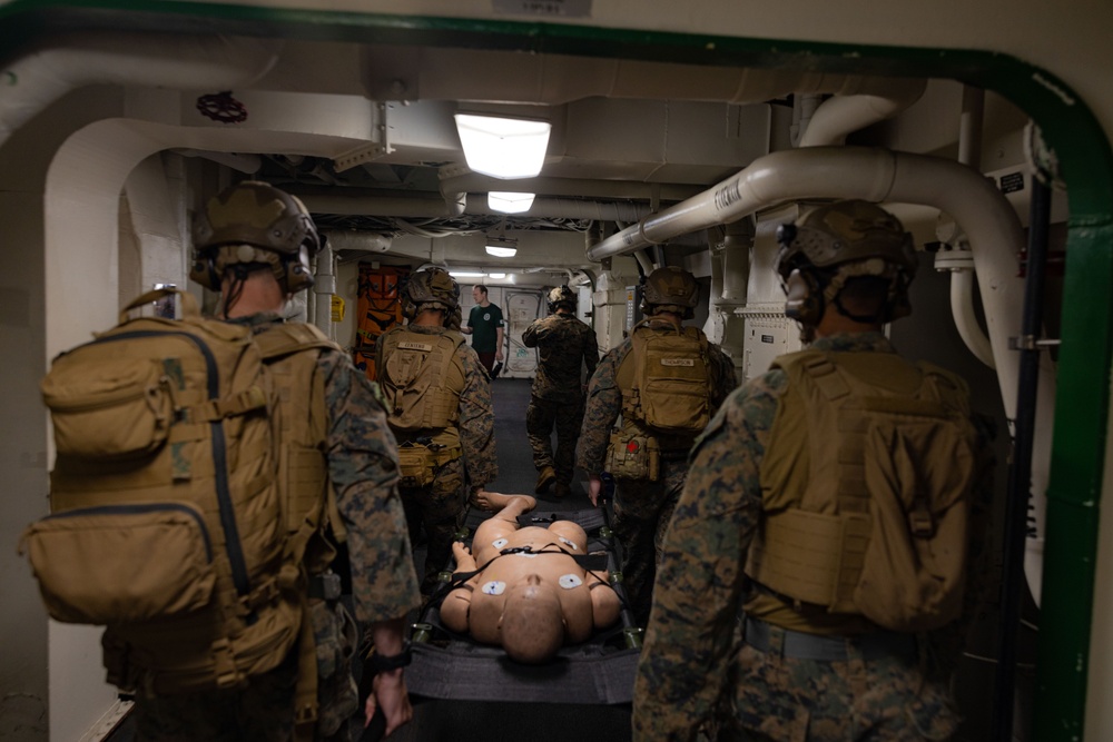 Medical Training Aboard the USS Greenbay