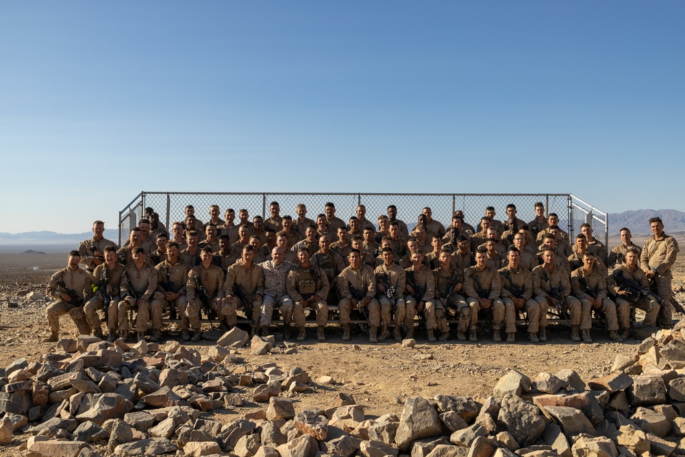 ITX 4-23: Lieutenant General David Bellon and Sergeant Major Carlos Ruiz visit Integrated Training Exercise 4-23