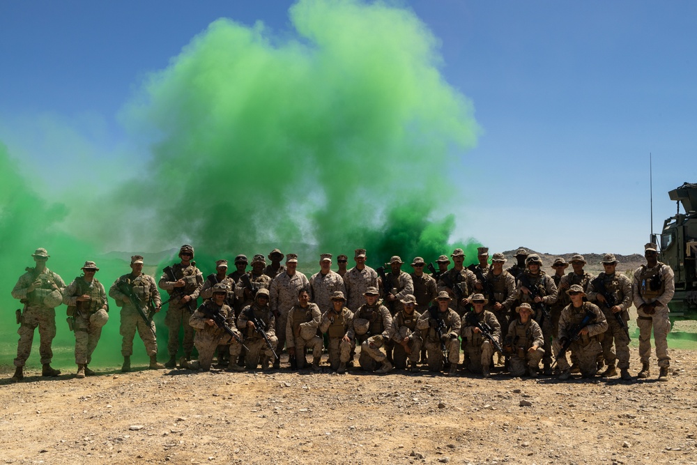 ITX 4-23: Lieutenant General David Bellon and Sergeant Major Carlos Ruiz visit Integrated Training Exercise 4-23