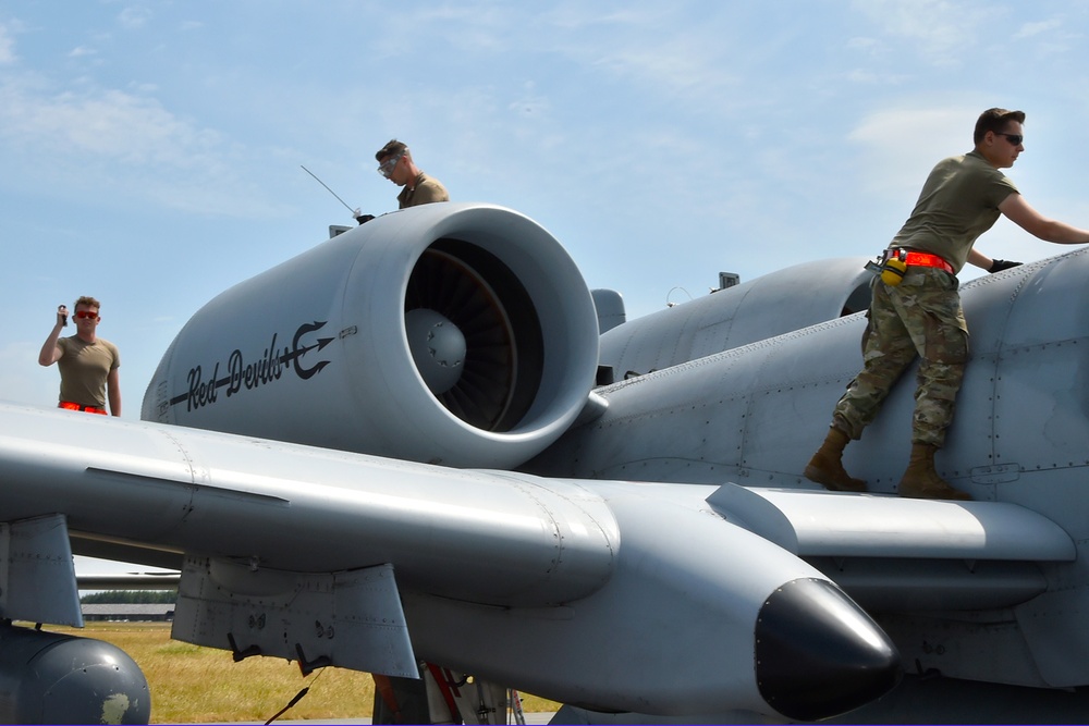 Air Defender 2023 127th Crew Chief