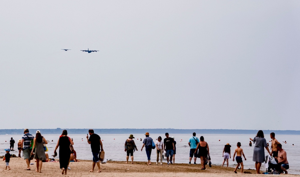 Līgo Day Flyover - Jurmala, Latvia