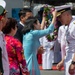 USS Ronald Reagan (CVN 76) pulls into Da Nang, Vietnam