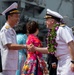 USS Ronald Reagan (CVN 76) pulls into Da Nang, Vietnam