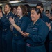 USS Ronald Reagan (CVN 76) celebrates the 125th Birthday of the U.S. Navy Hospital Corps