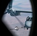 KC-130 J Hercules refuels MRF-D MV-22B Osprey tiltrotor aircraft