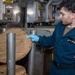 USS Ronald Reagan (CVN 76) Sailors process waste