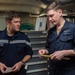 USS Ronald Reagan (CVN 76) machine repair shop hosts French naval officer