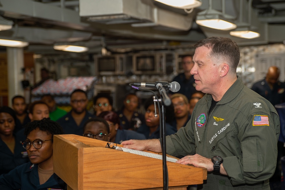 USS Ronald Reagan (CVN 76) celebrates Juneteenth