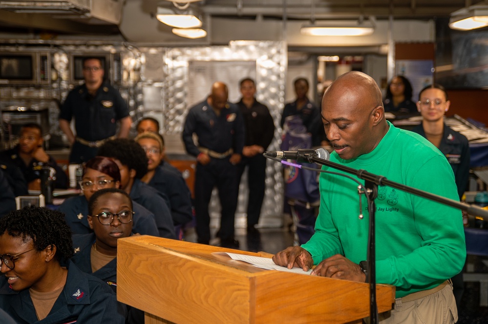 USS Ronald Reagan (CVN 76) celebrates Juneteenth