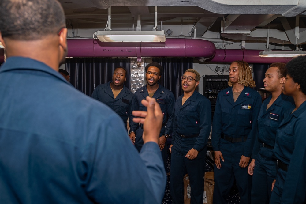 USS Ronald Reagan (CVN 76) celebrates Juneteenth