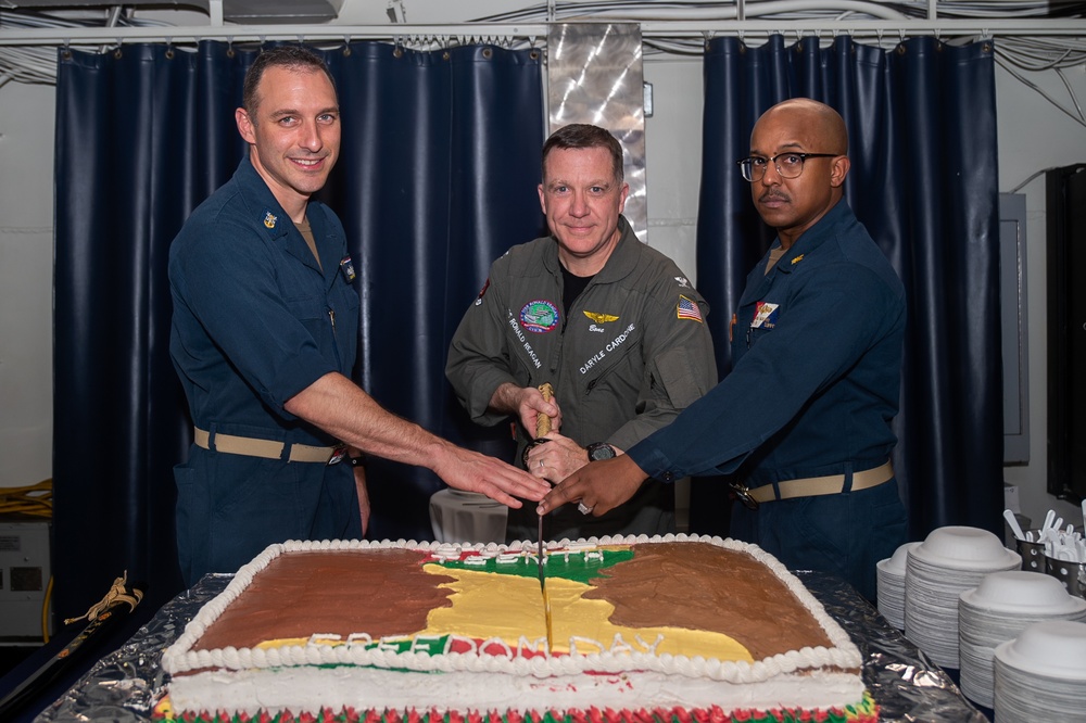 USS Ronald Reagan (CVN 76) celebrates Juneteenth