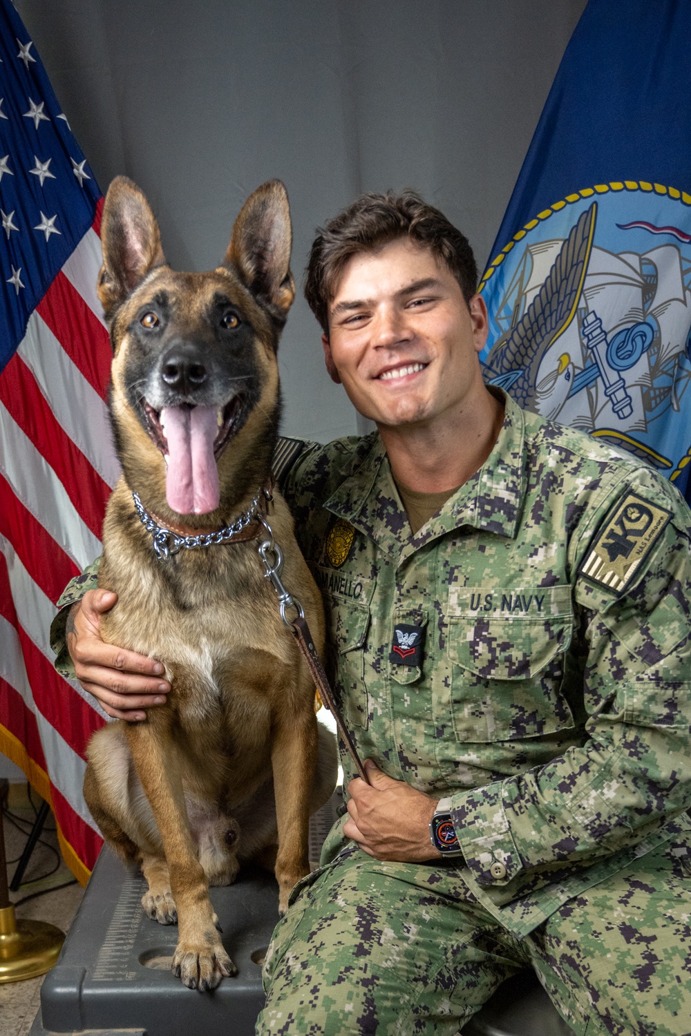 Camp Lemonnier's MWD's Security Department Pose for Portraits
