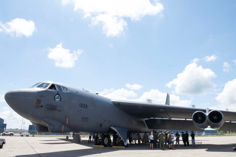 B-52 Static Tour at Griffiss