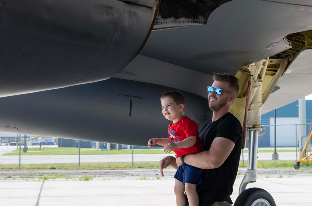 B-52 Static Tour at Griffiss