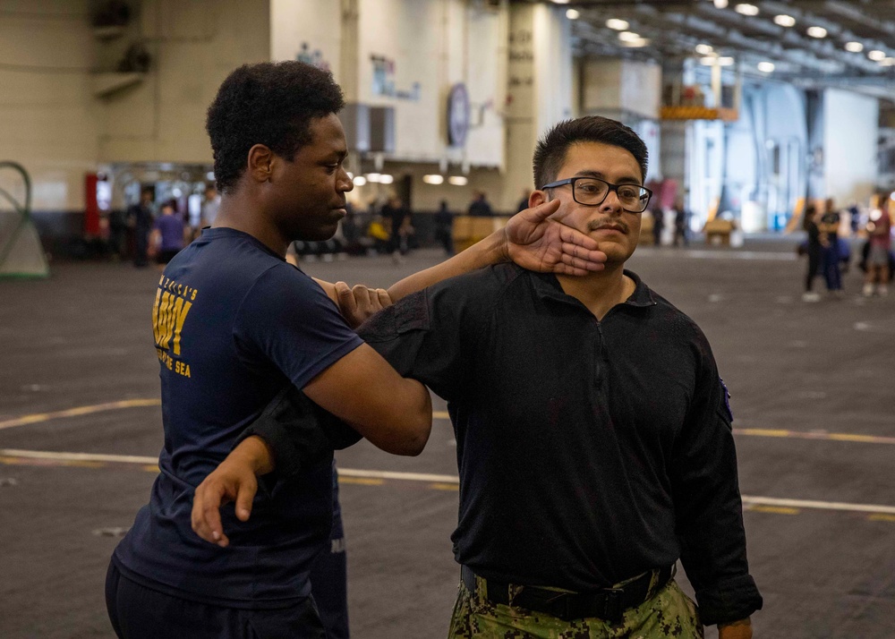 Daily Operations Aboard USS George H.W. Bush (CVN 77)