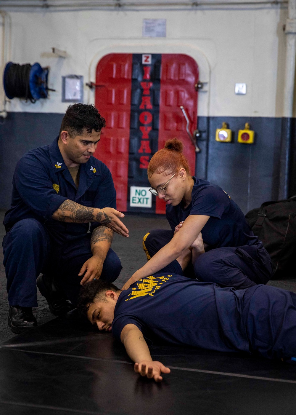 Daily Operations Aboard USS George H.W. Bush (CVN 77)