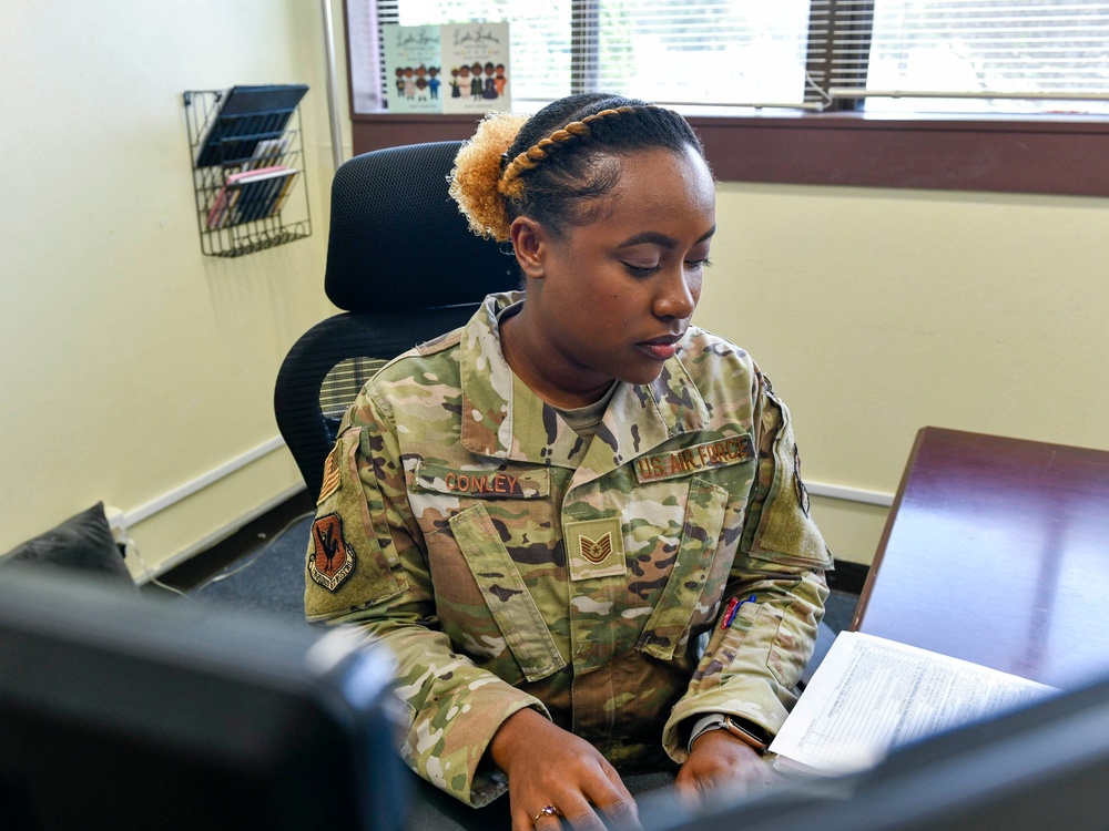 TSgt Jolaun Conley Supervisor of the Month