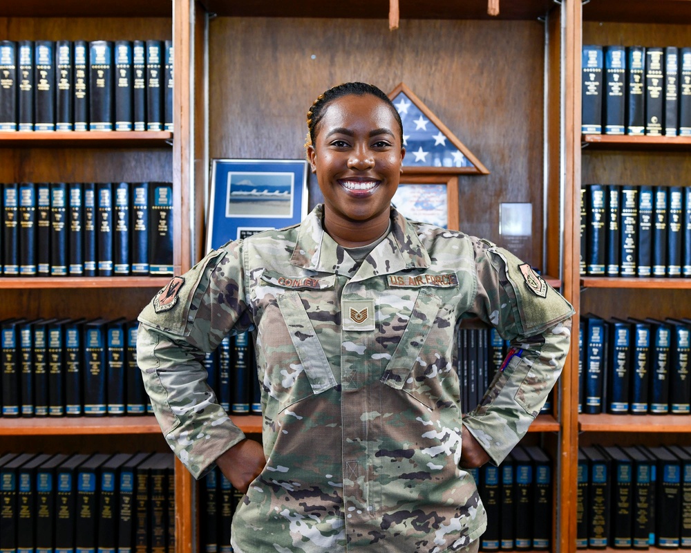 TSgt Jolaun Conley Supervisor of the Month