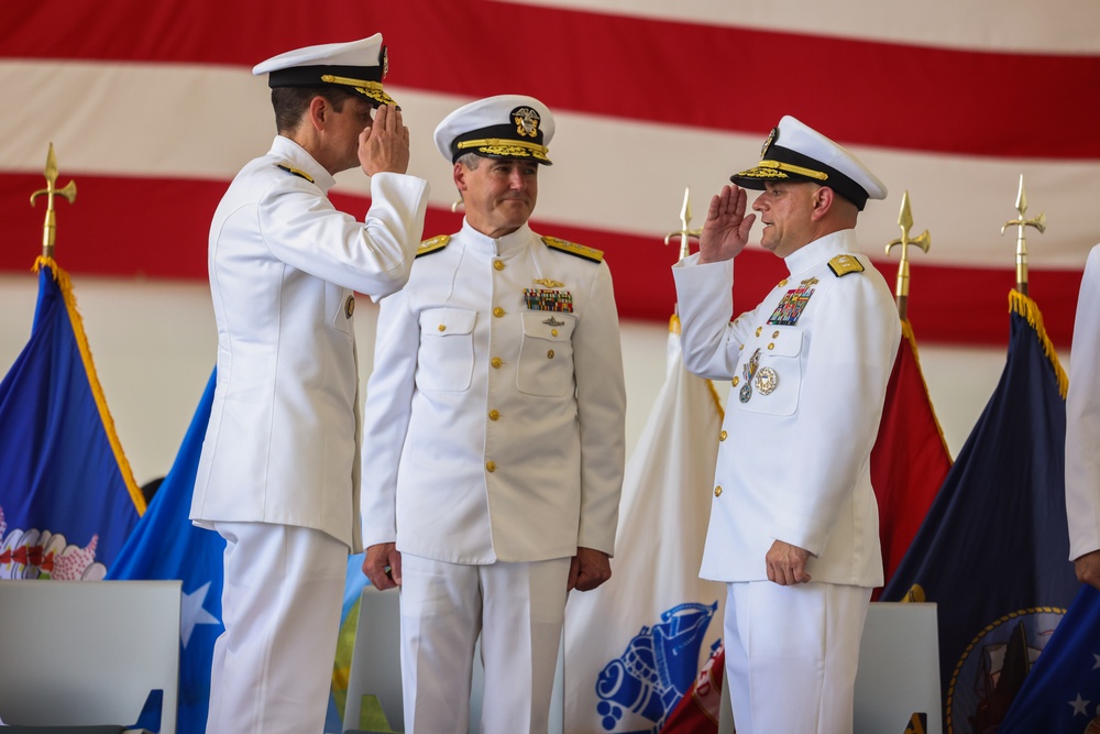 Joint Region Marianas Change of Command Ceremony