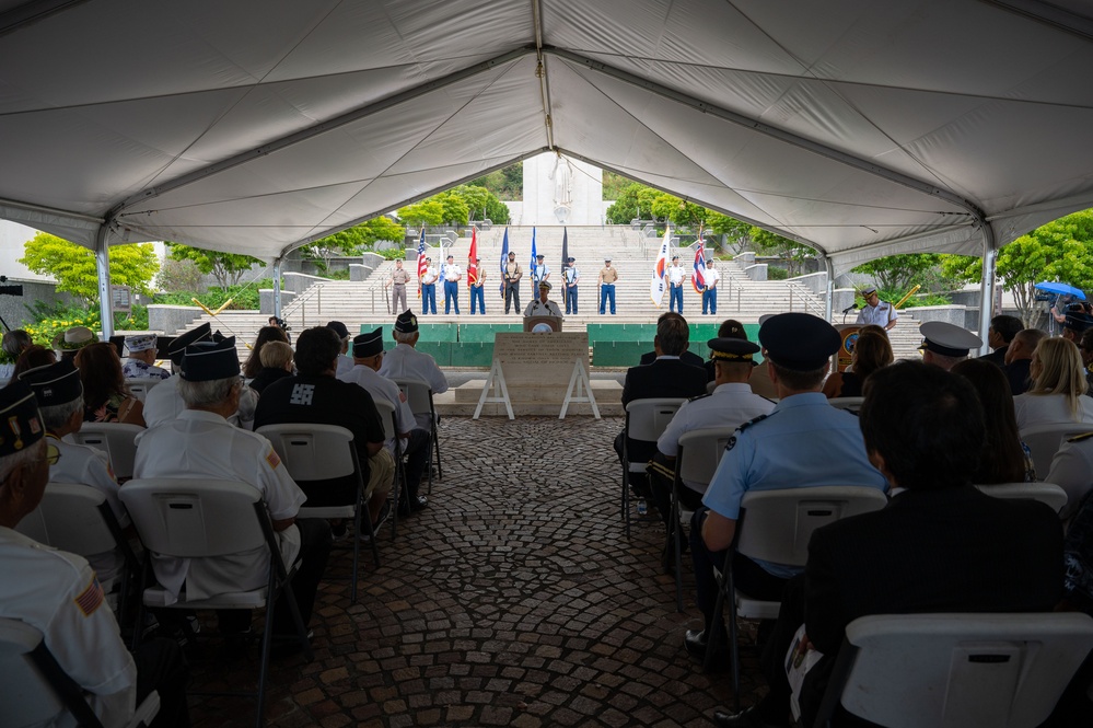 CDRUSINDOPACOM Attends 73rd Korean War Commemoration