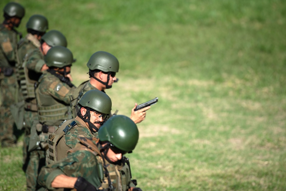 U.S. Marines Conduct Scout Sniper Assessment with Brazilian Marine Corps