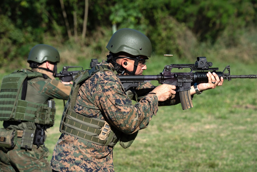 U.S. Marines Conduct Scout Sniper Assessment with Brazilian Marine Corps