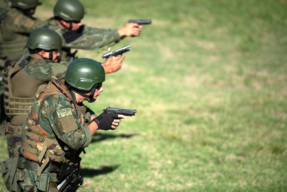 U.S. Marines Conduct Scout Sniper Assessment with Brazilian Marine Corps