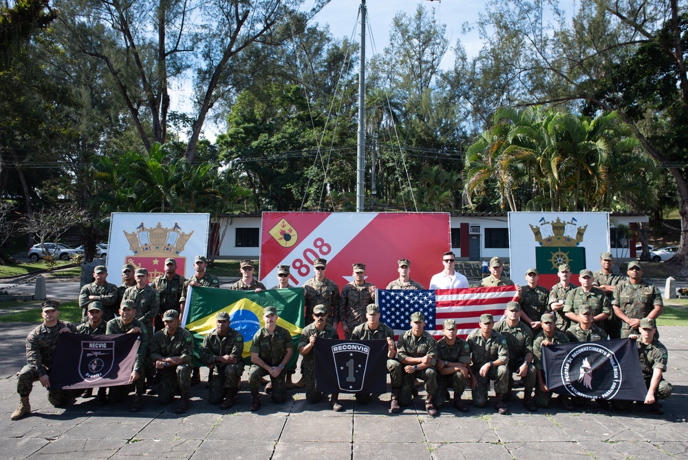 U.S. Marines Conduct Scout Sniper Assessment with Brazilian Marine Corps