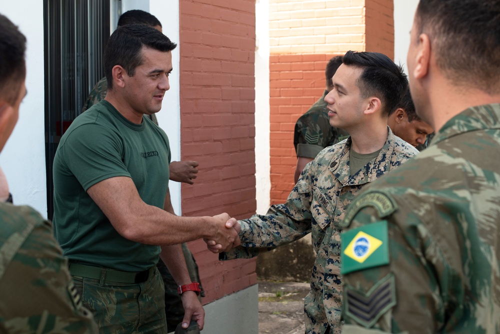 U.S. Marines Conduct Scout Sniper Assessment with Brazilian Marine Corps