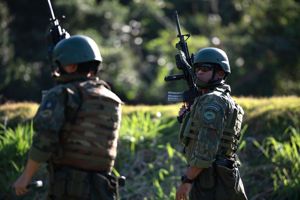 U.S. Marines Conduct Scout Sniper Assessment with Brazilian Marine Corps