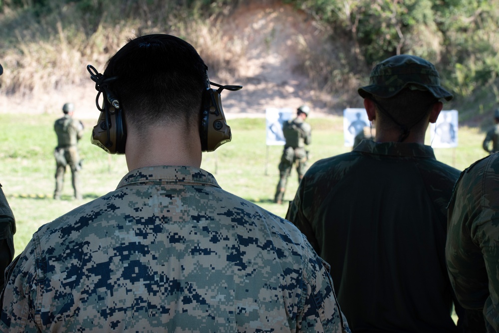 U.S. Marines Conduct Scout Sniper Assessment with Brazilian Marine Corps