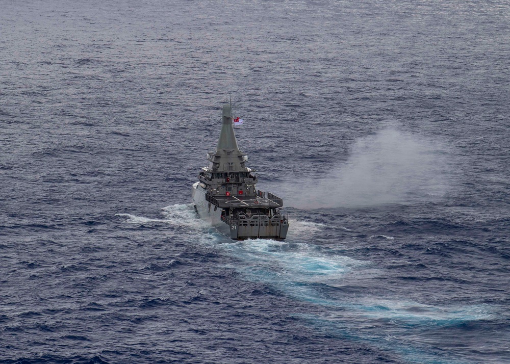 USS MANCHESTER PARTICIPATES IN EXCERSISE PACIFIC GRIFFIN 2023