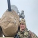 Sgt. Taylor L. Salgado-Ganzagan during deployment at Bagram Airfield in Afghanistan in January 2020.