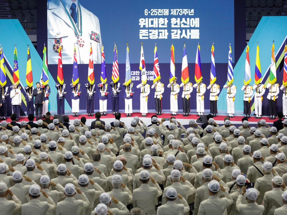 Commemorative Ceremony for the 73rd Anniversary of the Korean War