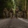 Marines with Combat Logistics Battalion 4 Conduct a Conditioning 9-Mile Hike