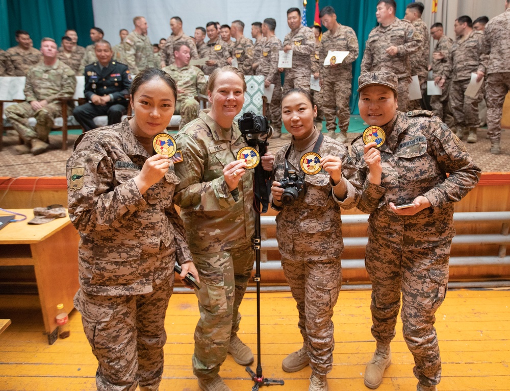 Alaska/Mongolia State Partnership Program MAF Small Unit Tactics Trainig Graduation