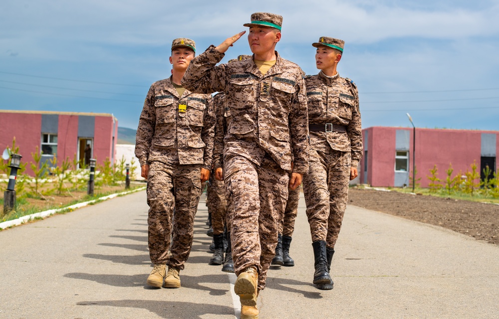 Alaska/Mongolia State Partnership Program MAF Small Unit Tactics Training Graduation