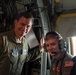 U.S. Air Force General Loh, director, Air National Guard, aboard the 182nd Airlift Wing's C-130 Hercules aircraft