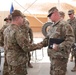 378th ECES holds change of command ceremony