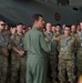 Director of the Air National Guard addresses Airmen at Wunstorf Air Base during Exercise Air Defender 23