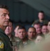 Director of the Air National Guard addresses Airmen at Wunstorf Air Base during Exercise Air Defender 23