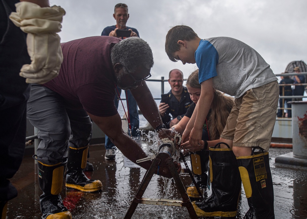 Nimitz Conducts Damage Control Rodeo